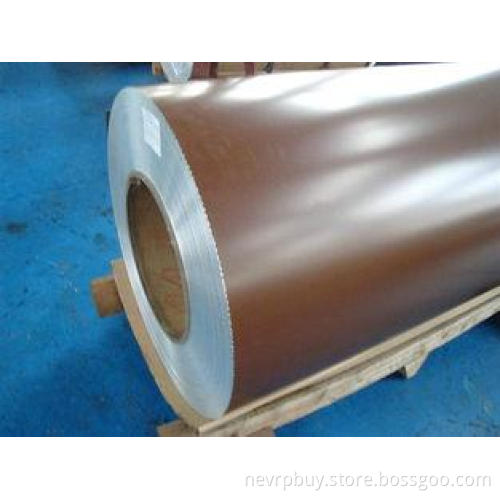 Hot Dipped Surface Bright Finish DX51D Alu Zinc Steel for A